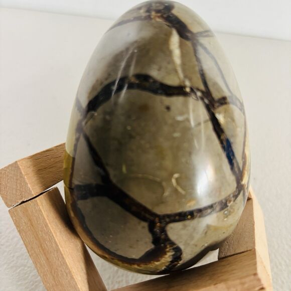 Stunning Septarian Dragon Quartz Crystal Geode Egg Stone Collectors Art Gift - Picture 4 of 14